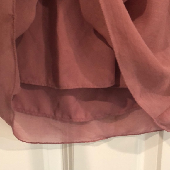 NWT Pretty Mauve Ruffle Top🌸 - Picture 5 of 8